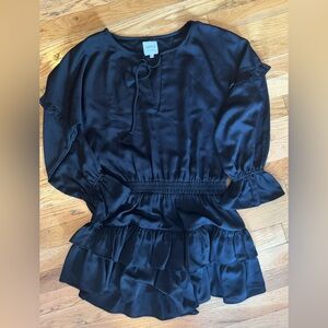 Misa Black Mini Dress